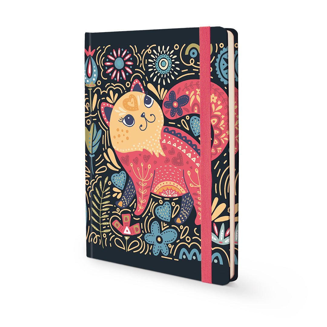 Retro A5 Hard Cover Journal