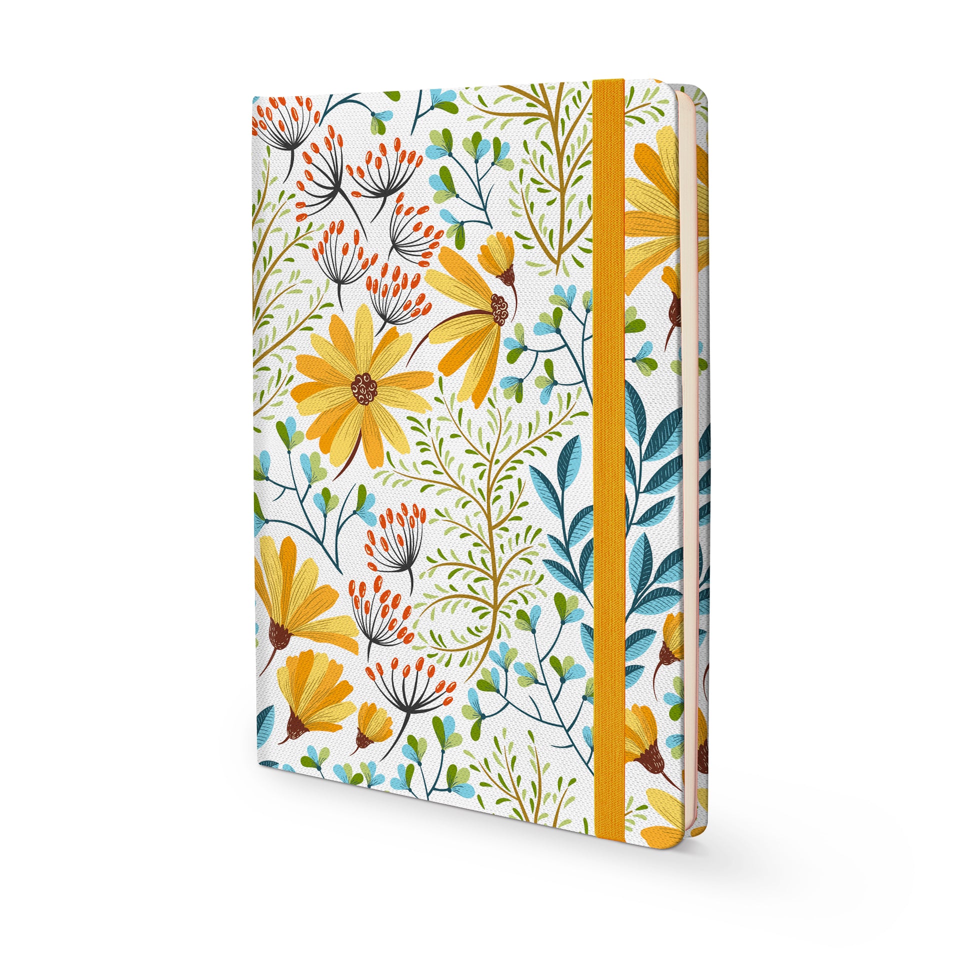 Premium Dotted A5 Designer Journal PRINTED ON 160g SMOOTH CREAM PAPER. IDEAL FOR MOST MEDIUMS.