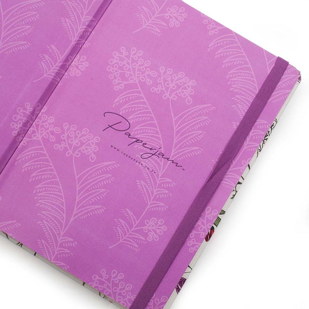 Floral A5 Hard Cover Journal