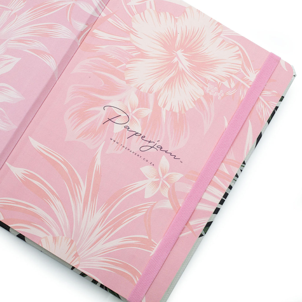 Floral A5 Hard Cover Journal