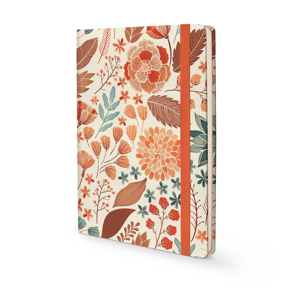 Premium Dotted A5 Designer Journal PRINTED ON 160g SMOOTH CREAM PAPER. IDEAL FOR MOST MEDIUMS.