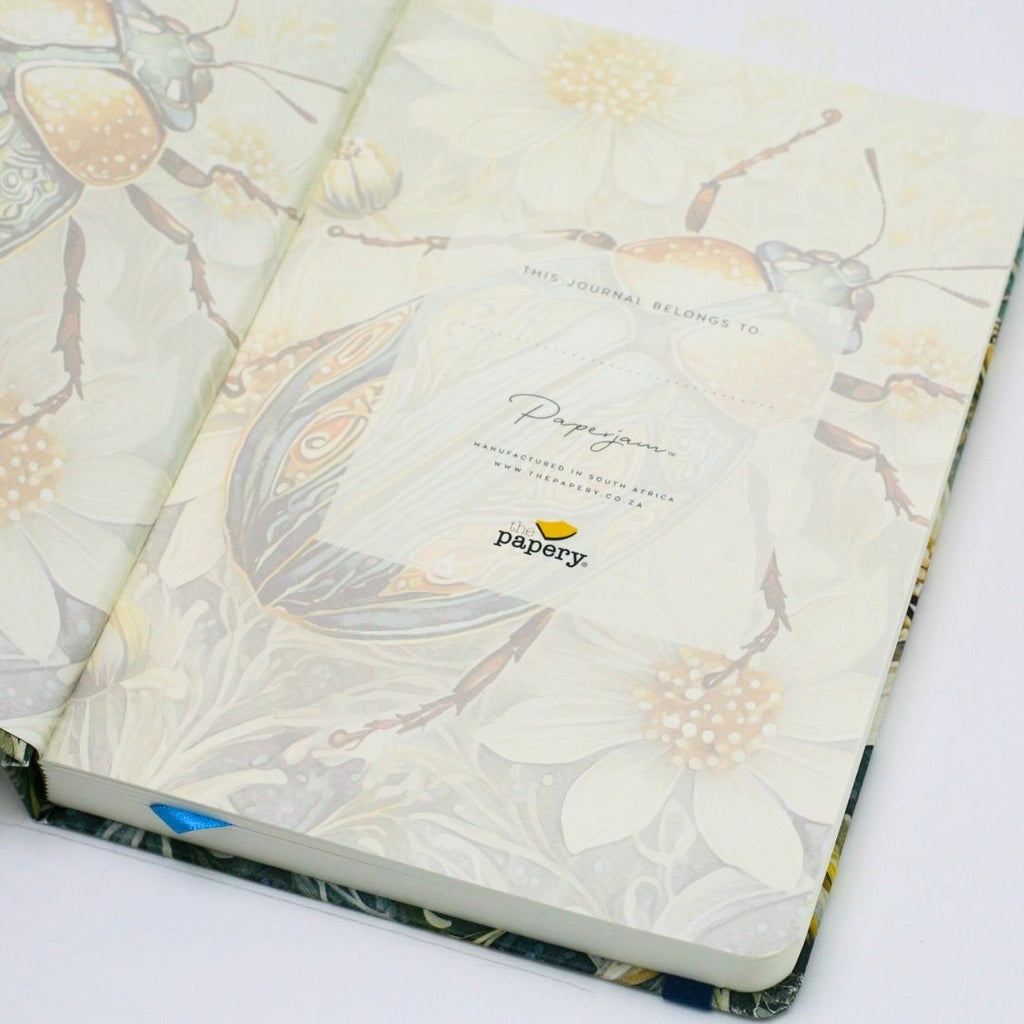 Premium Dotted A5 Designer Journal PRINTED ON 160g SMOOTH CREAM PAPER. IDEAL FOR MOST MEDIUMS.