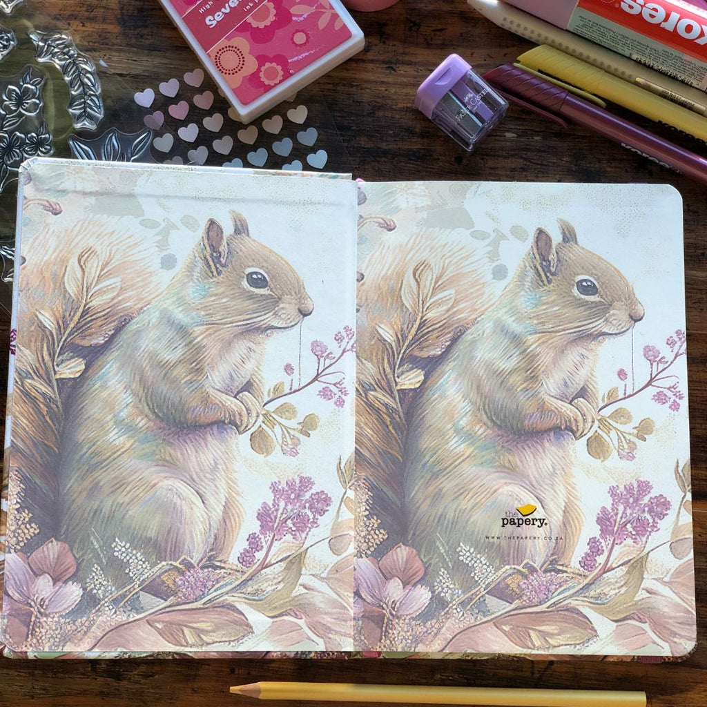 Retro A5 Hard Cover Journal