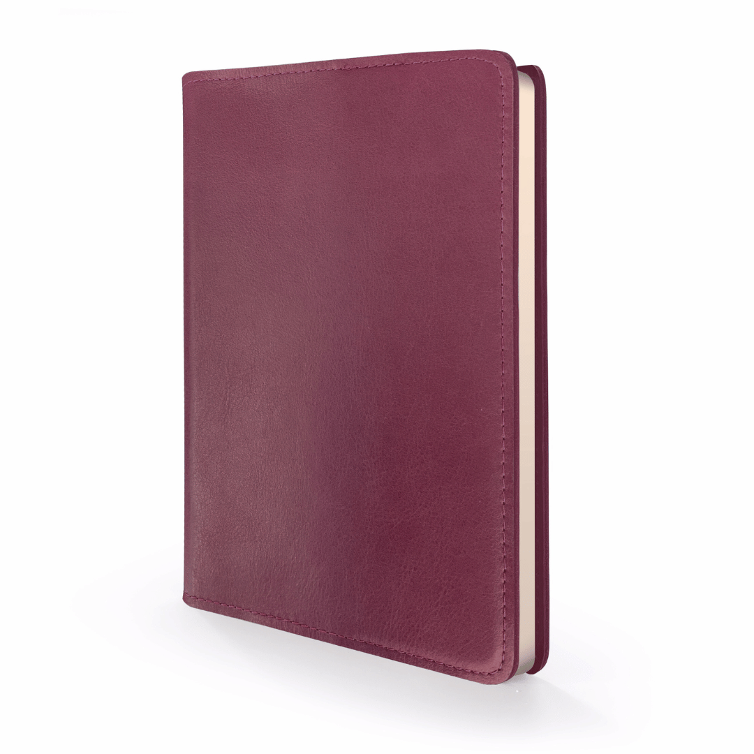 Rustik Colourful Leather Slip On Cover + Journal