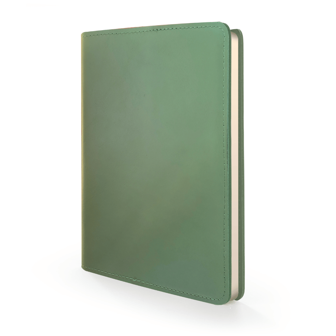 Rustik Colourful Leather Slip On Cover + Journal