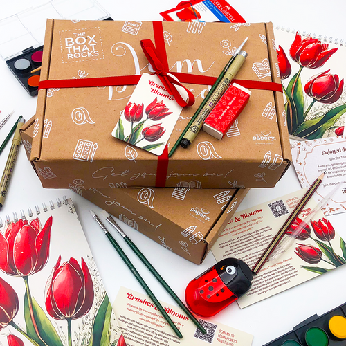 Brushes & Bloom Box