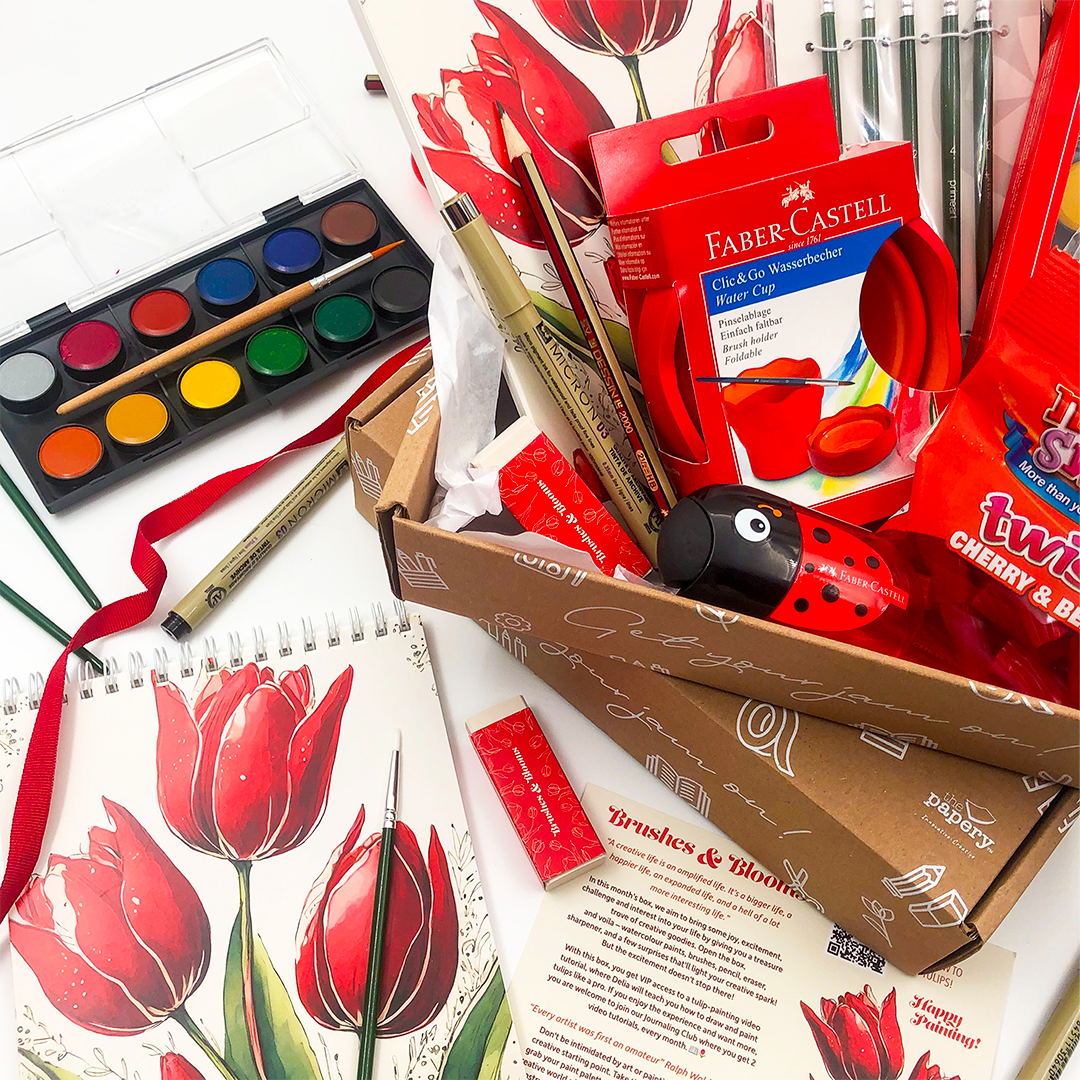 Brushes & Bloom Box