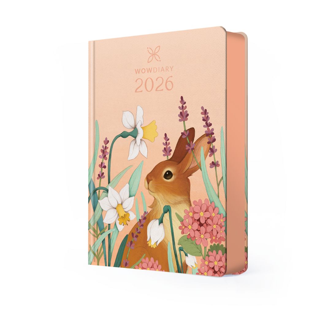 WOW Diary 2026 PLAN YOUR BEST YEAR YET - BALANCE, JOY, AND ORGANIZATION IN EVERY PAGE!