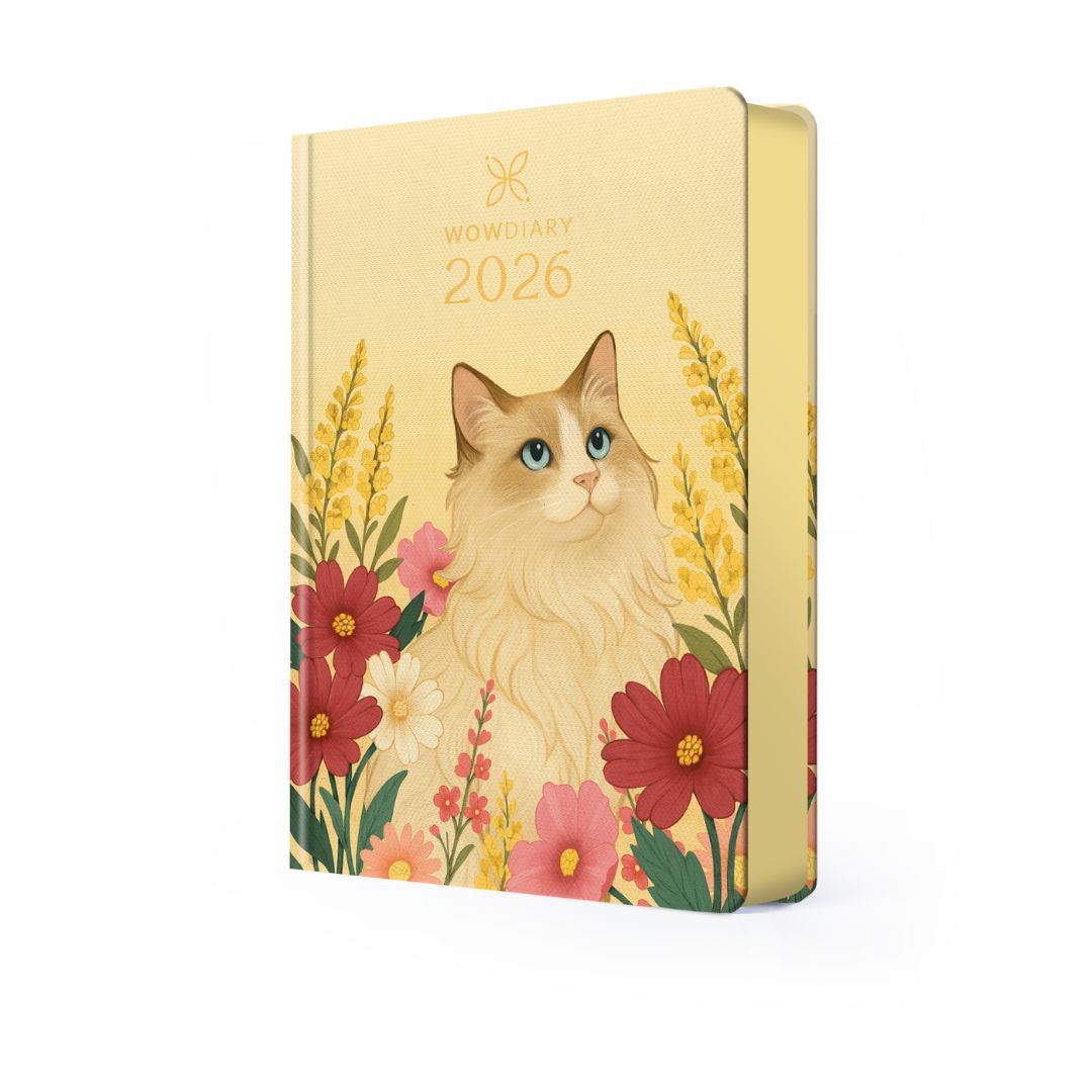 WOW Diary 2026 PLAN YOUR BEST YEAR YET - BALANCE, JOY, AND ORGANIZATION IN EVERY PAGE!