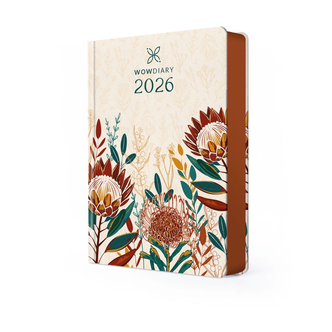 WOW Diary 2026 PLAN YOUR BEST YEAR YET - BALANCE, JOY, AND ORGANIZATION IN EVERY PAGE!