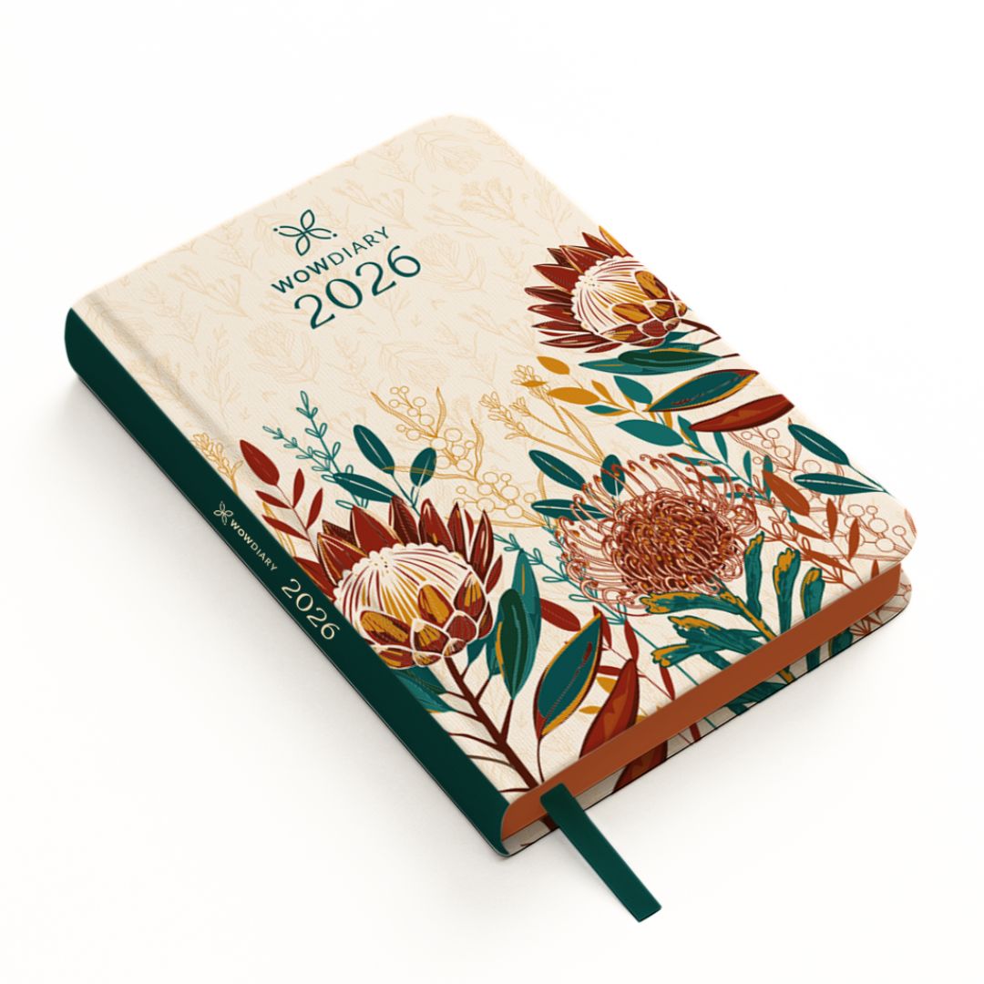 WOW Diary 2026 PLAN YOUR BEST YEAR YET - BALANCE, JOY, AND ORGANIZATION IN EVERY PAGE!